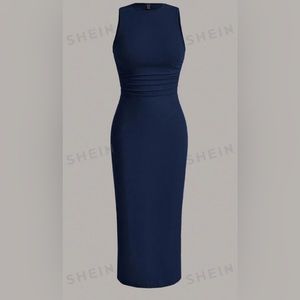 Beautiful Long Navy Dress